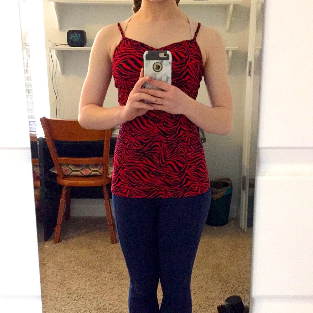 No Boundaries Tiger Print Top